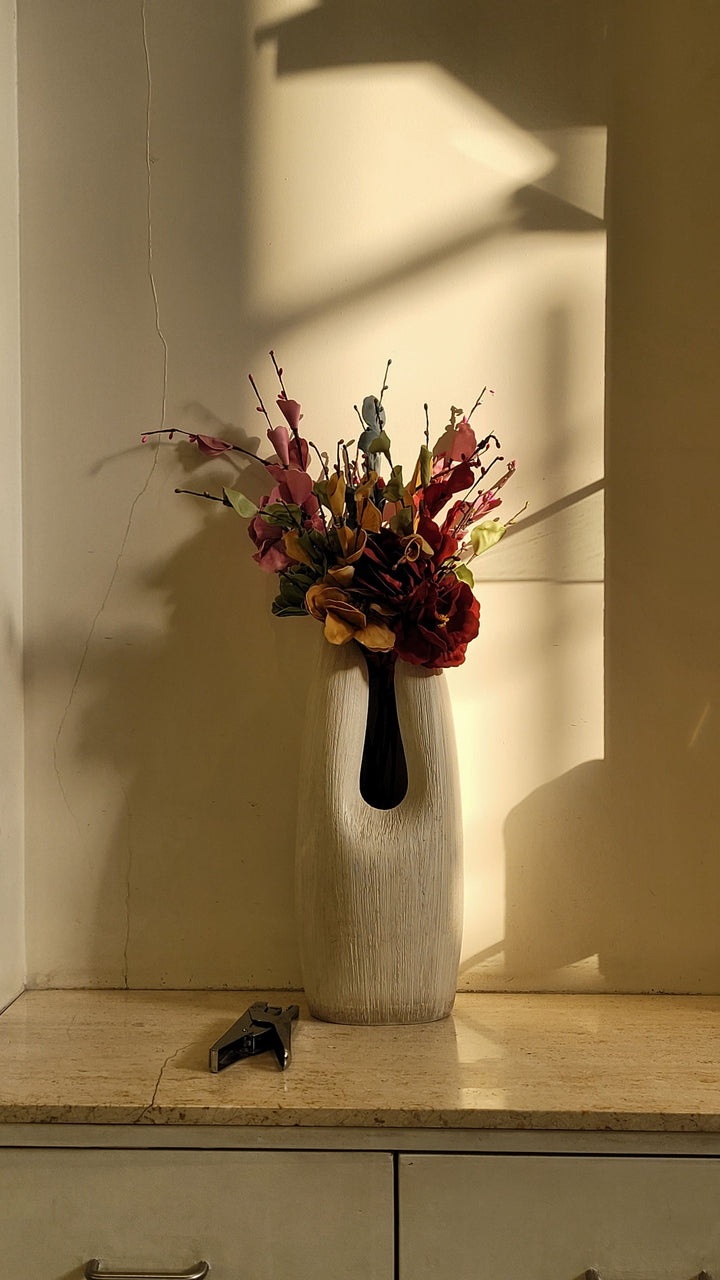 Dried Bouquet in Ceramic Vase