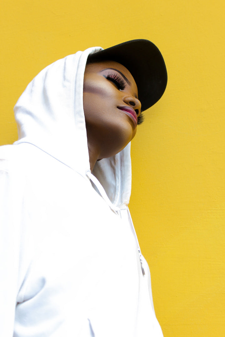 Cozy White Oversized Hoodie