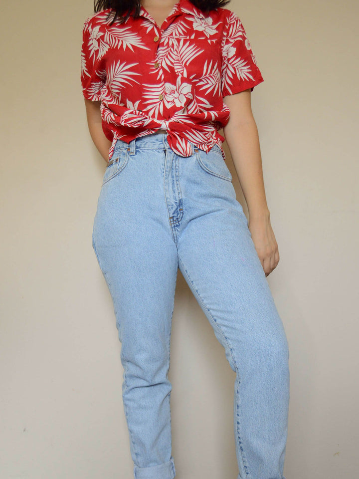 Floral Print Blouse